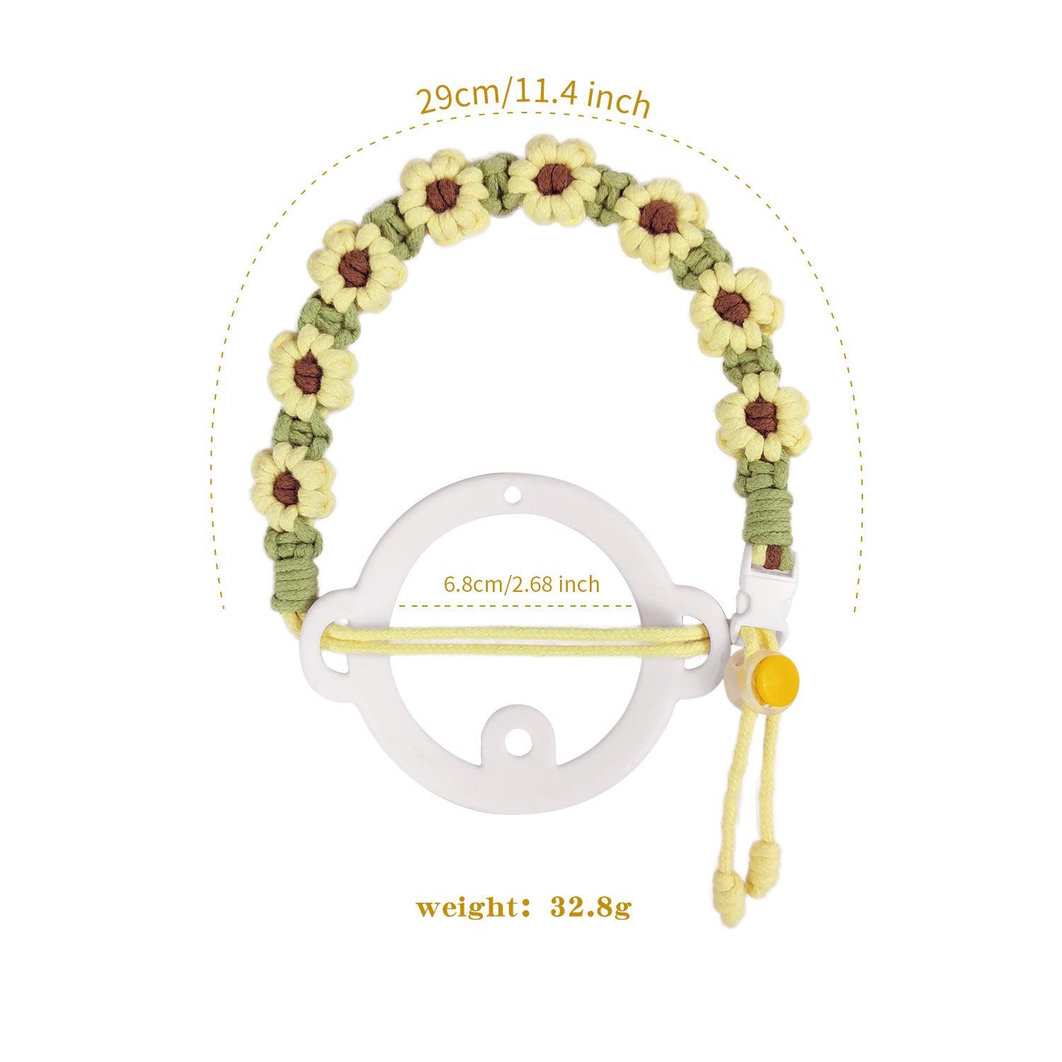 Wholesale Flower Daisy Sports Band Premium Silicone Ring Cup Sleeve Cup Accessories